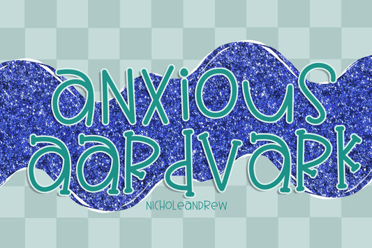 Anxious Aardvark | Handwritten Mixed Font
