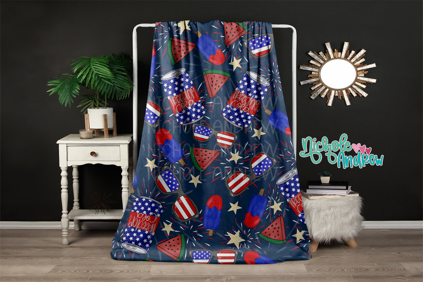July 4th Exclusive Seamless Pattern