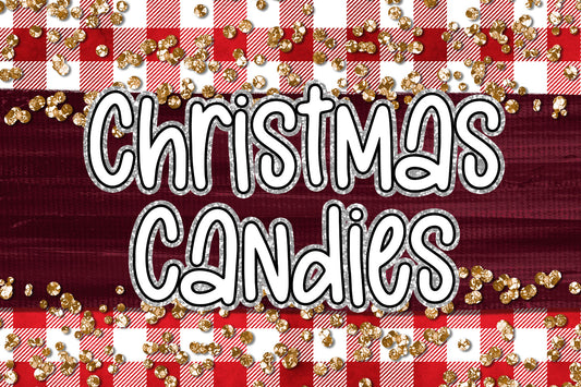 Christmas Candies | A Mixed Caps Font