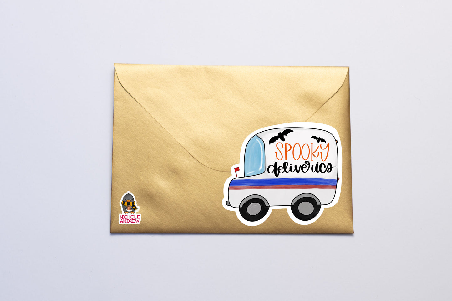 Spooky Deliveries | Printable Sticker