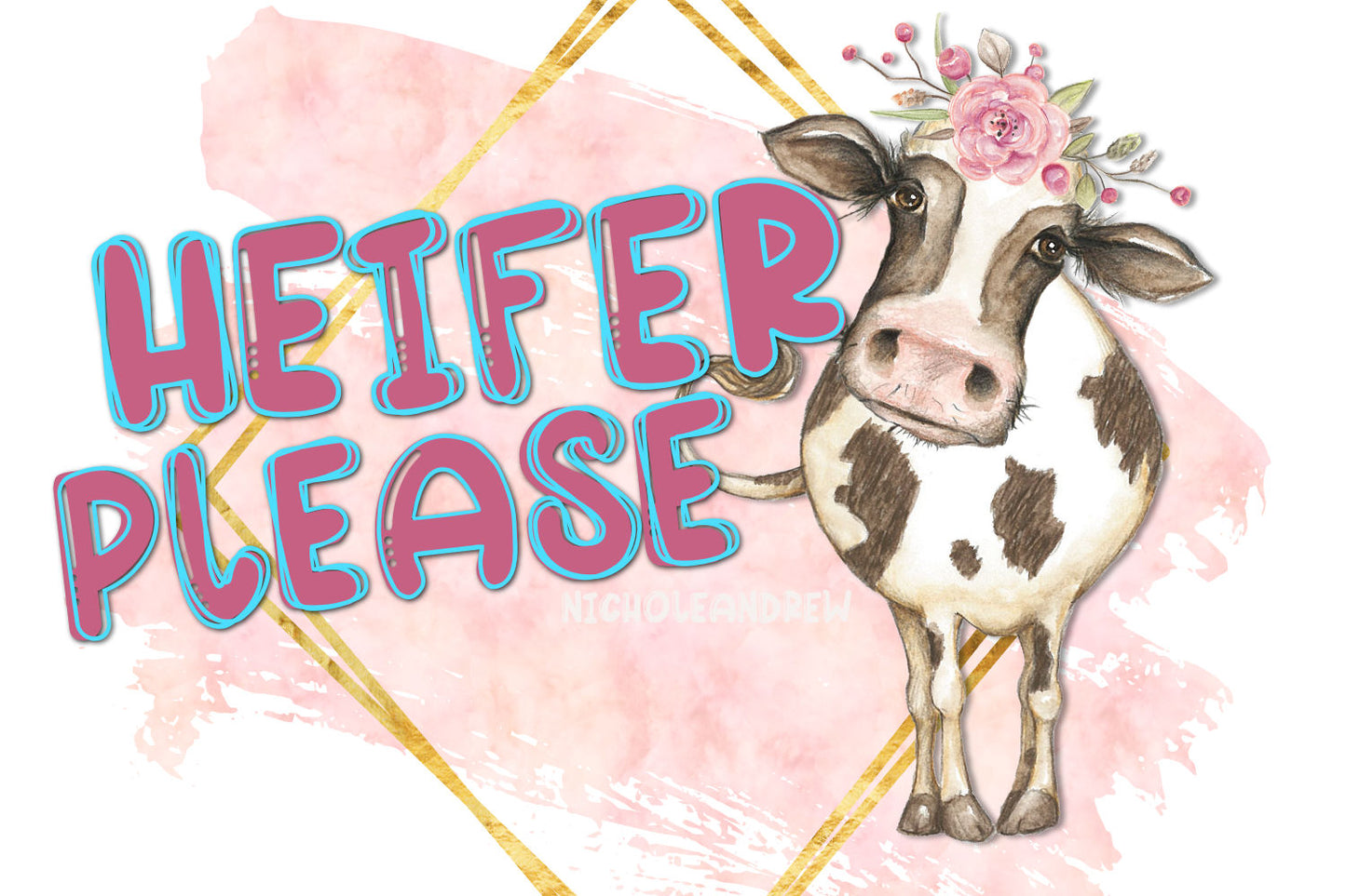 Heifer Please - A Handwritten Layered Font