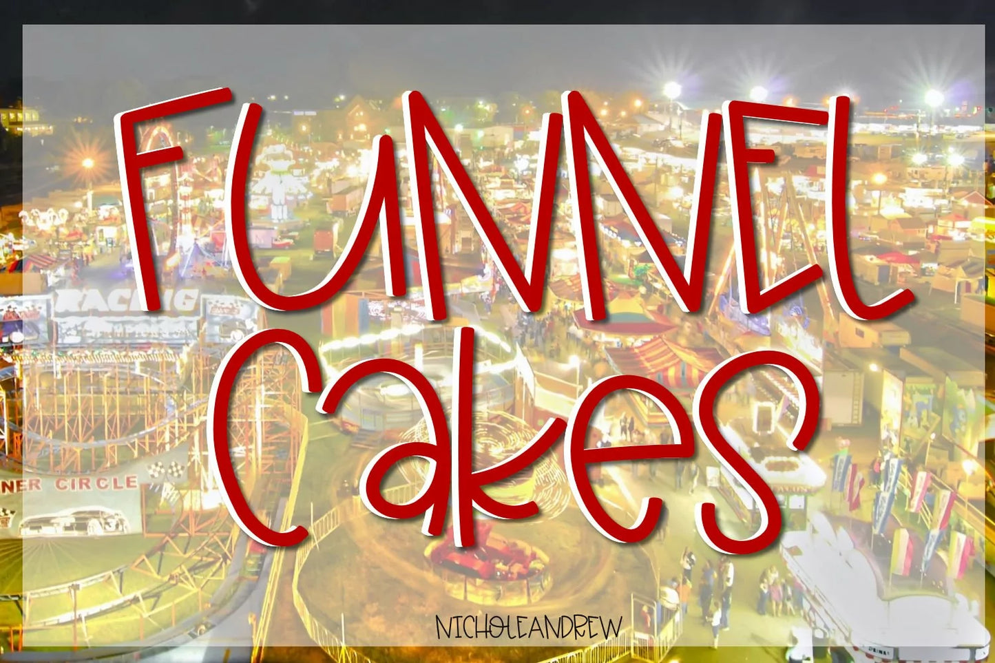 Funnel Cakes - A Handwritten Font