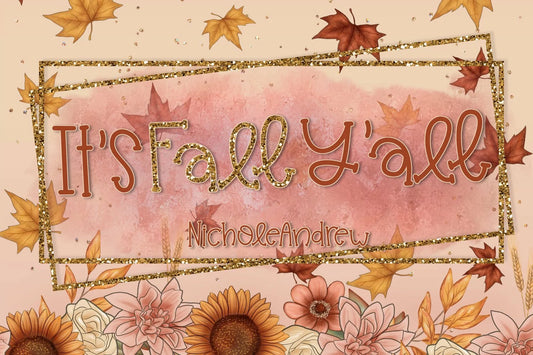 It's Fall Y'all - A Handwritten Font