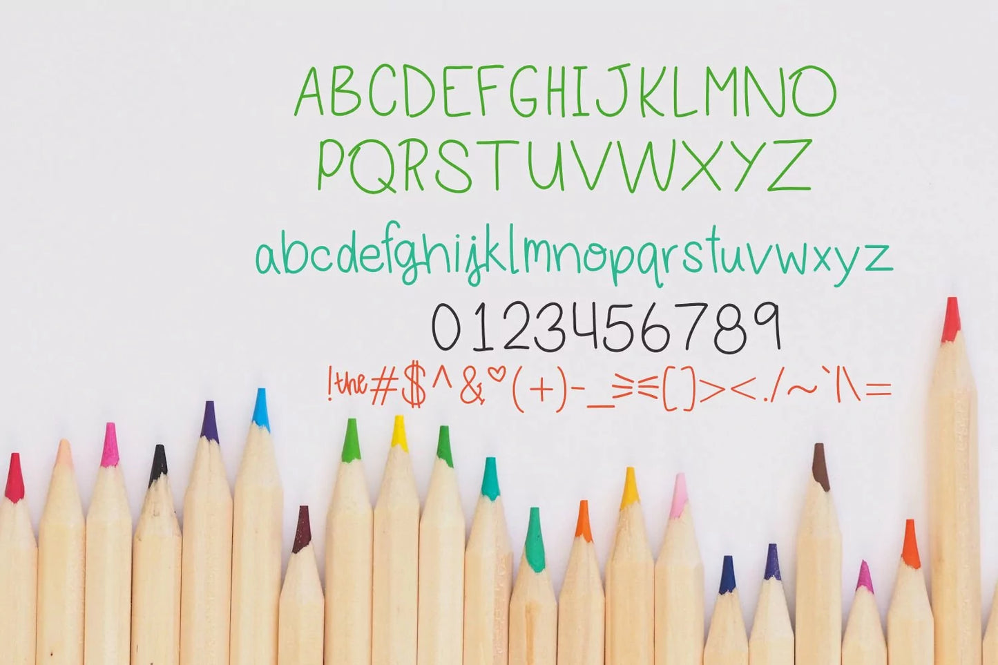 Elemenope - A Handwritten Font