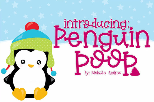 Penguin Poop - A Handwritten Font