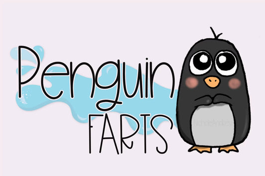 Penguin Farts - A Handwritten Font