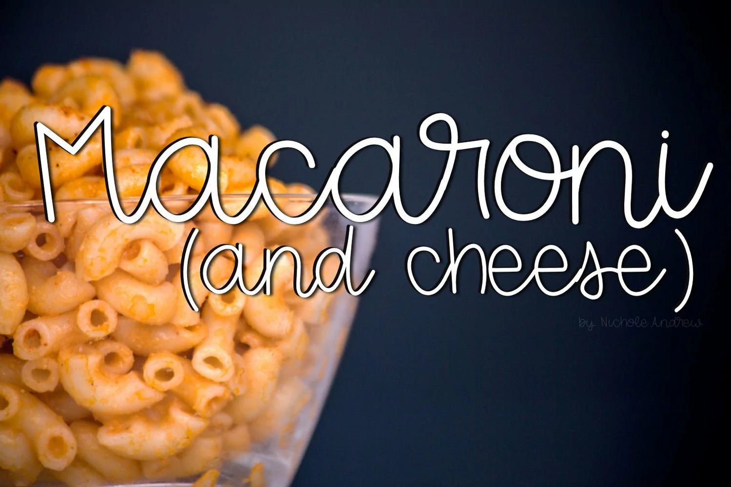 Macaroni And Cheese - A Handwritten Script Font