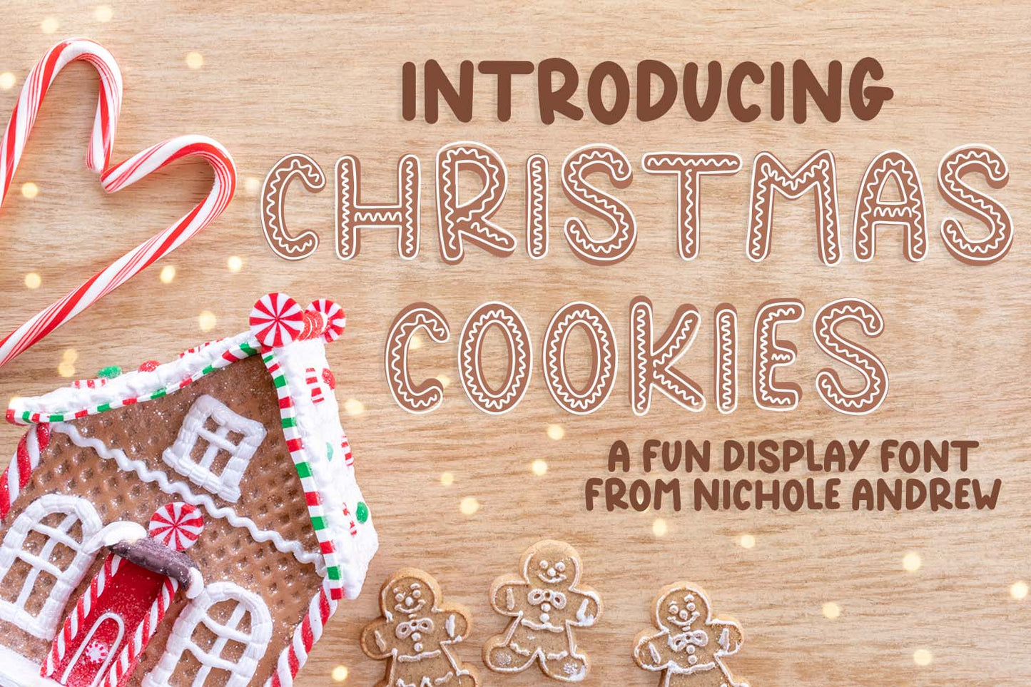Christmas Cookies - A Fun Display Font