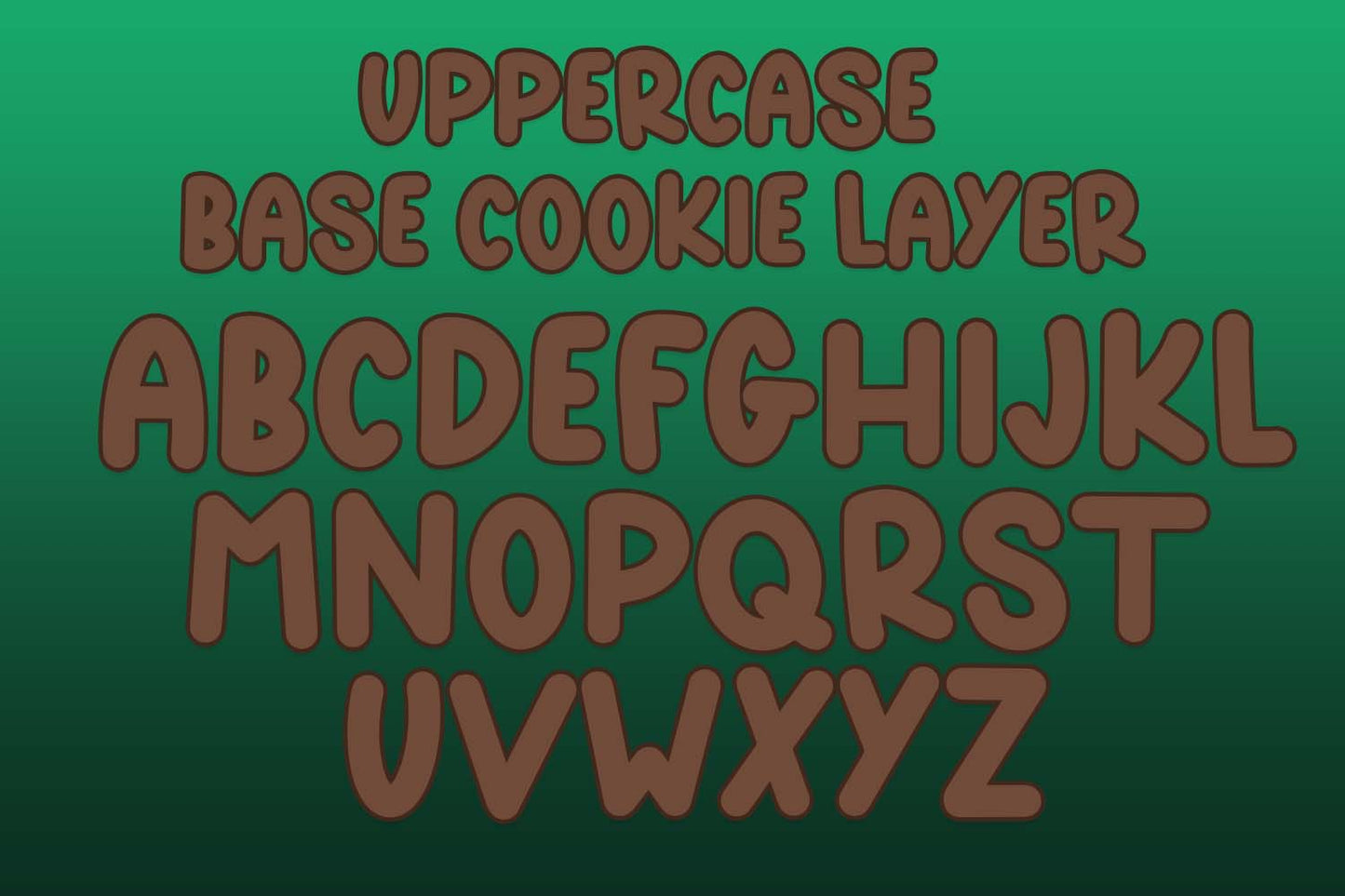 Christmas Cookies - A Fun Display Font