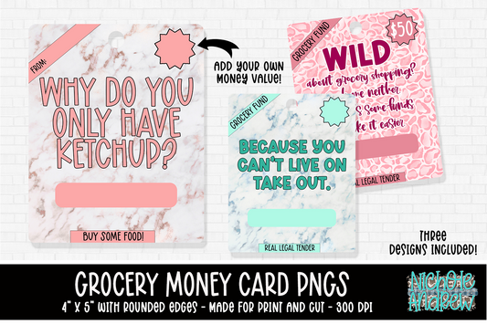 Grocery Money Card
