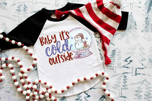 Baby It's Cold Outside Sublimation PNG