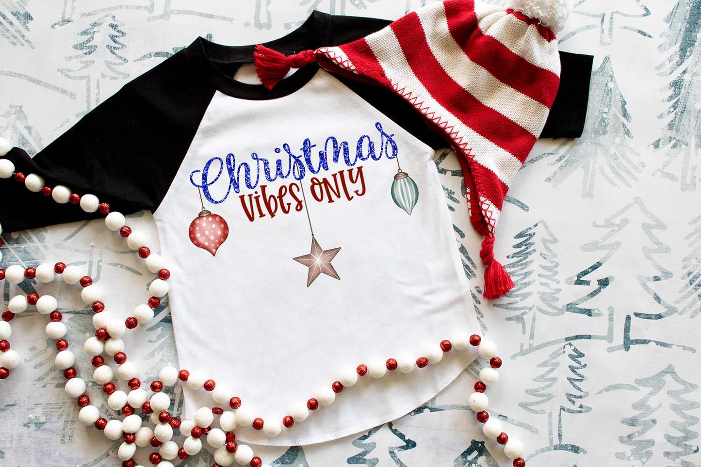 Christmas Vibes Only Sublimation PNG