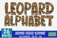 Leopard Smash Doodle Alphabet