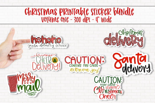 Christmas Sticker Bundle Vol. One