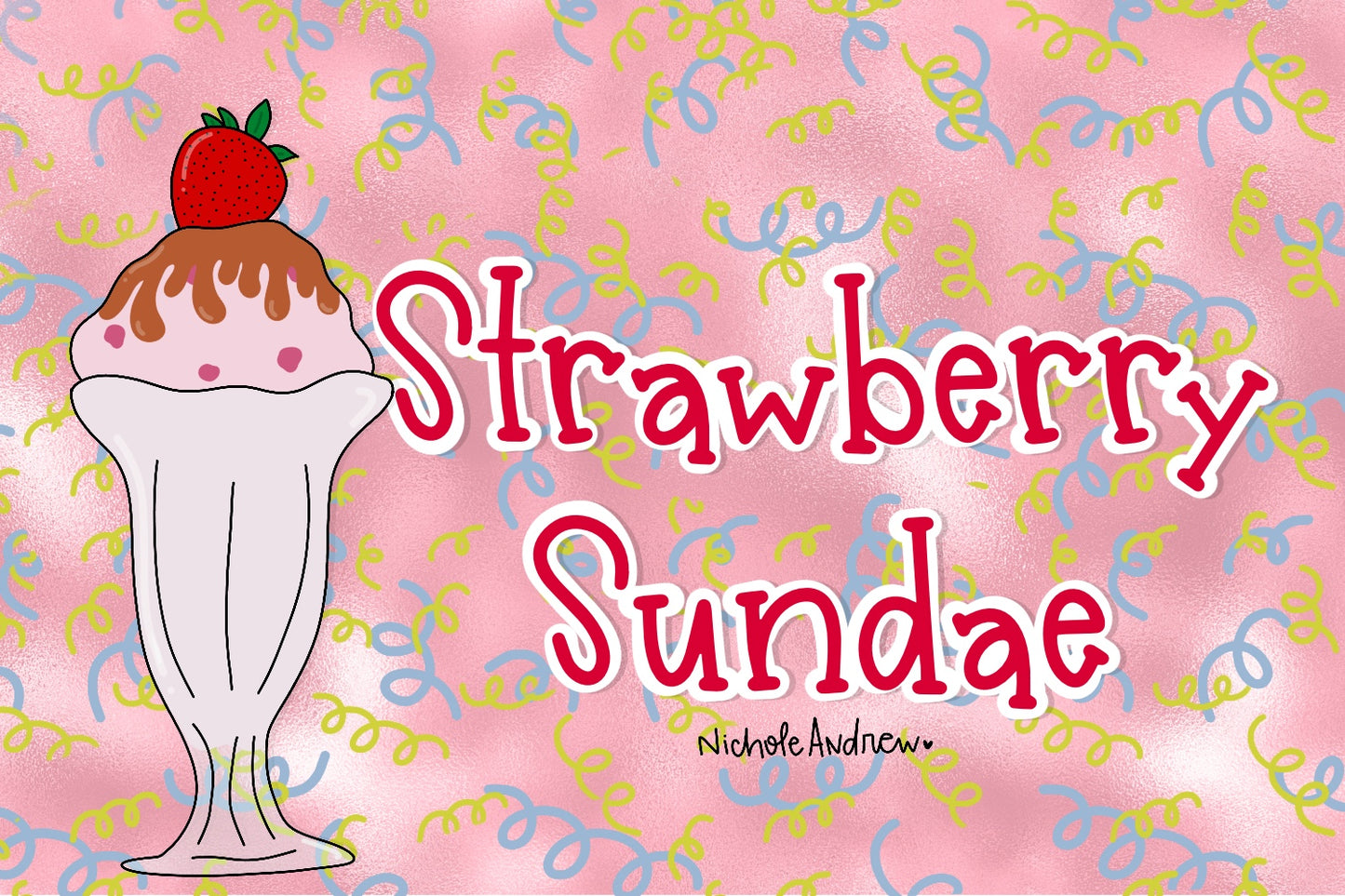 Strawberry Sundae - A Quirky Handwritten Font