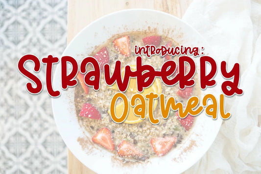 Strawberry Oatmeal - A Tasty Handwritten Font