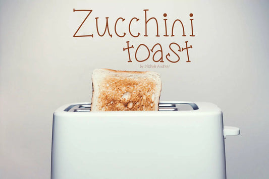 Zucchini Toast - A Handwritten Font