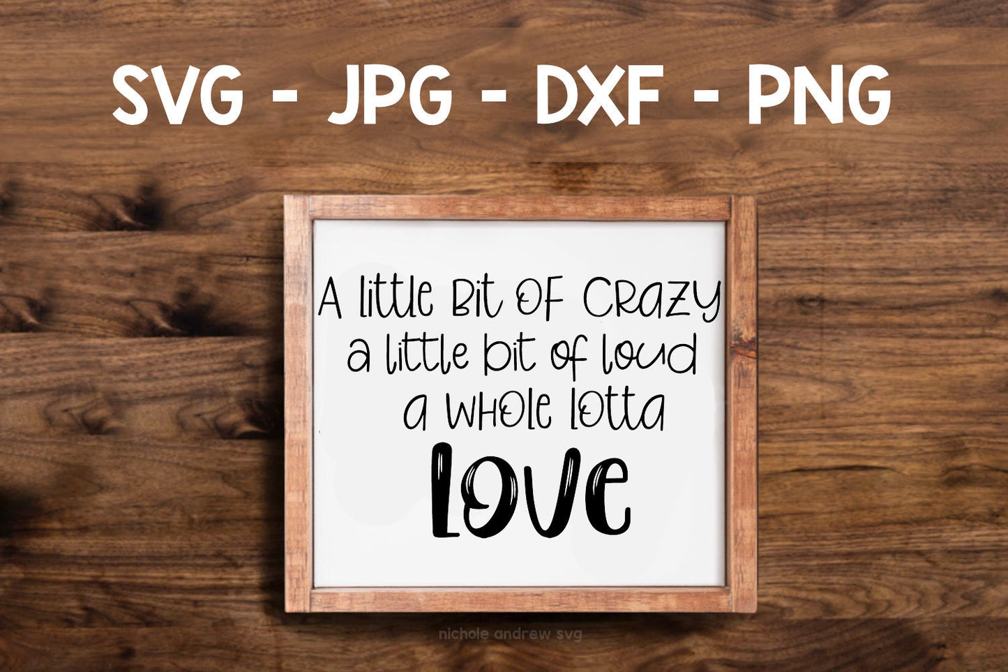 Whole Lotta Love - SVG Cut File