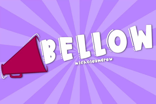 Bellow - A Loud Font