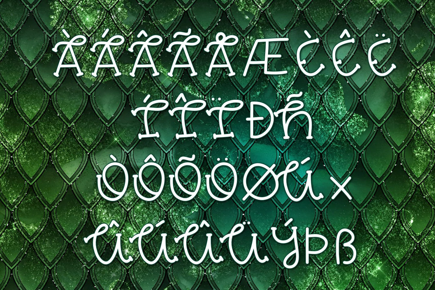 Dragon Farts - A Handwritten Font