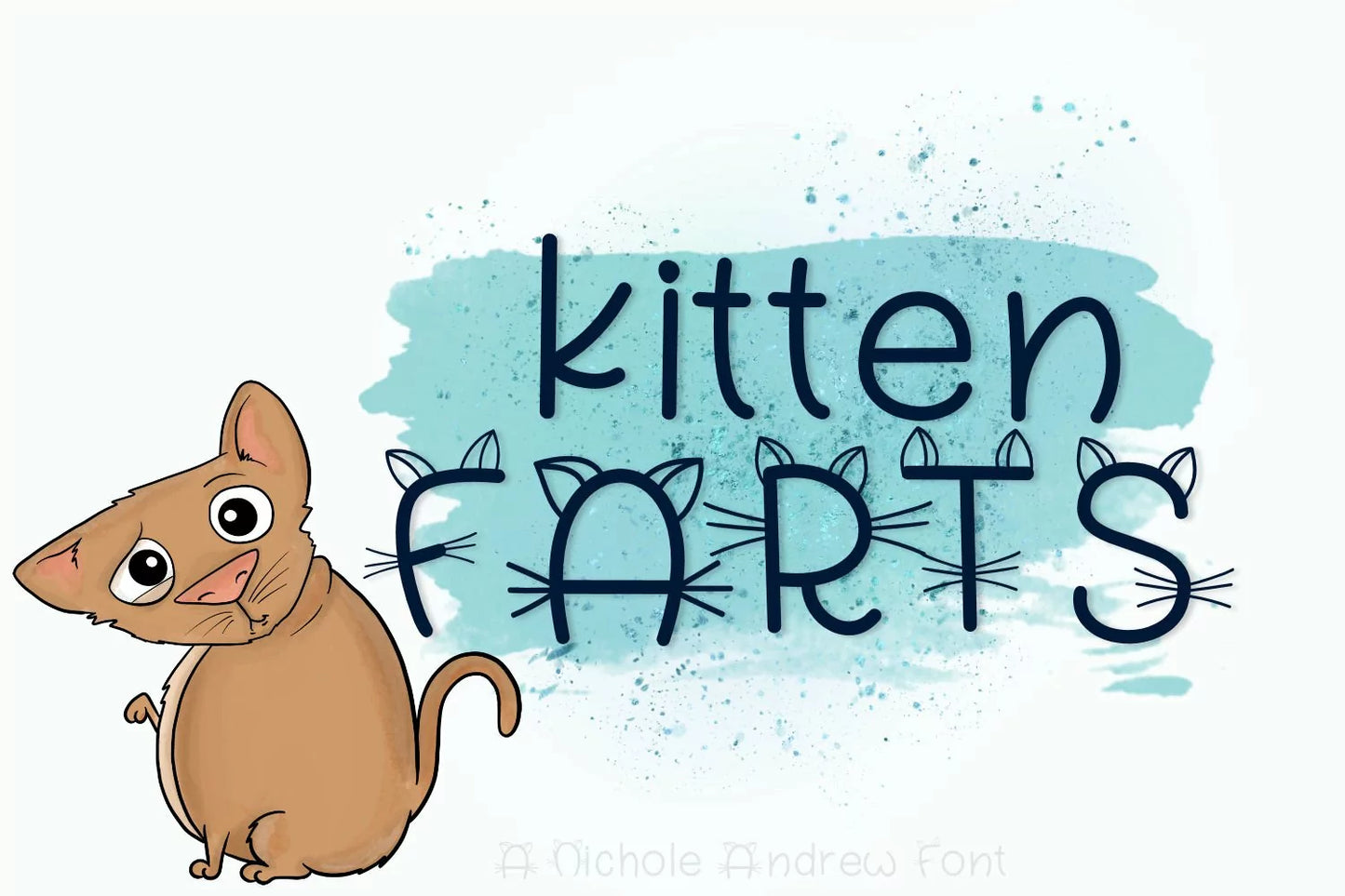 Kitten Farts - A Purrfect Handwritten Font